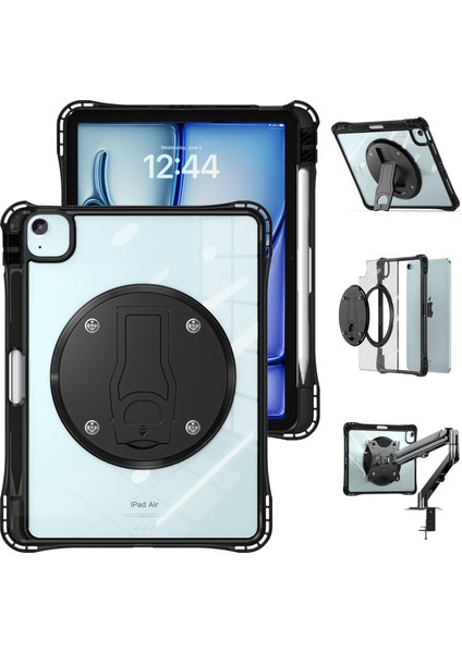 iPad Air 11 (2024) / Air (2022) / (2020) / iPad Pro 11 (2022) / (2021) Pc+Tpu+Akrilik Kapak Destekli Kılıf (Yurt Dışından) fiyatları