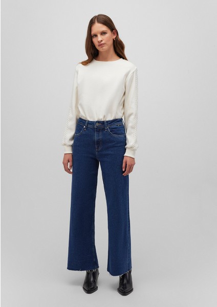 Kol Detaylı Ekru Sweatshirt 1S10292-80194 modelleri