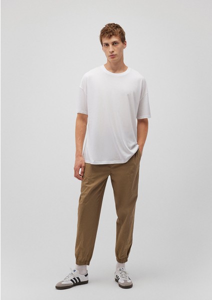 Organik Pamuk Beyaz Oversize Tişört 066902-620