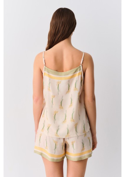 Elegant Şort Pijama Takımı