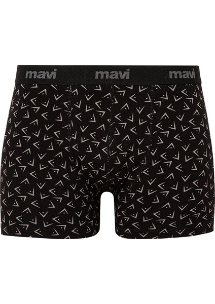 Baskılı Siyah Boxer 0911049-900