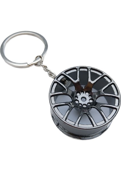 Yaratıcı Metal Anahtarlık Türbin Dişli Hub Fren Diski Amortisör Kumpas Araba Anahtarlık Asılı Parçalar (Yurt Dışından)