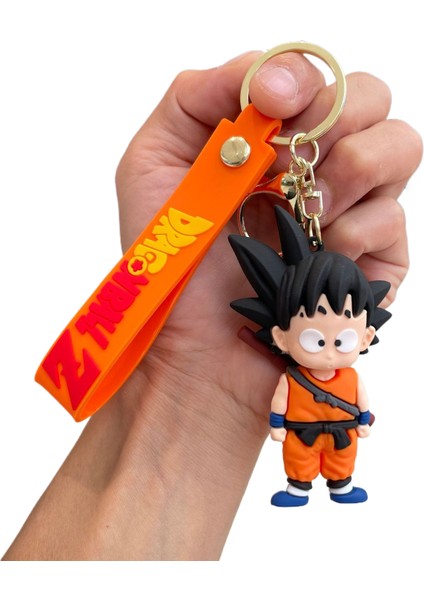 Karikatür Anime Dragon Topu Anahtarlık Sun Wukong Bebek Çanta Kolye Araba Anahtarlık Küçük Hediye (Yurt Dışından)