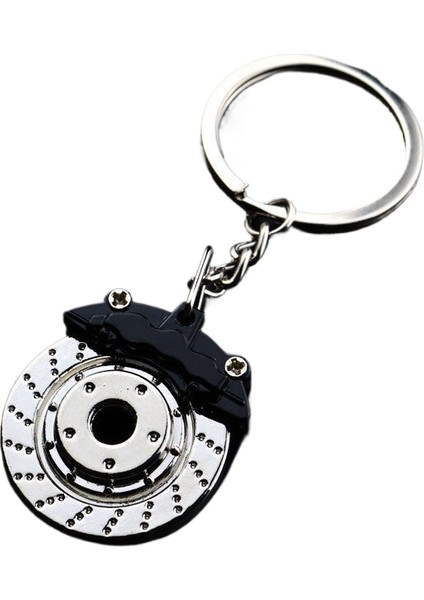 Yaratıcı Metal Anahtarlık Türbin Dişli Hub Fren Diski Amortisör Kumpas Araba Anahtarlık Asılı Parçalar (Yurt Dışından)