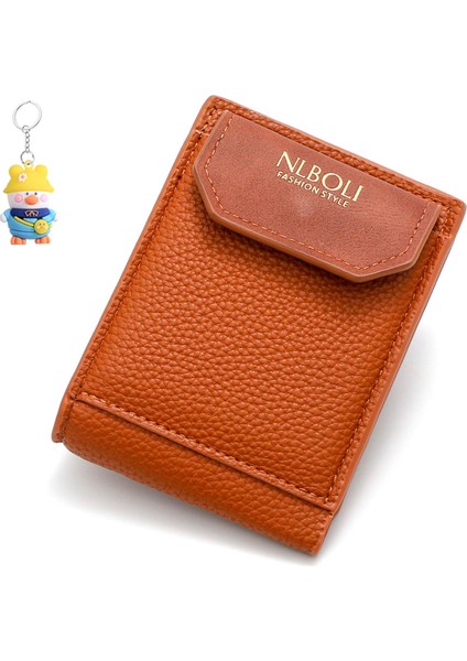 Erkek Cüzdan Kart Tutucu Moda Çok Yönlü Kısa Gümüş Cüzdan Çoklu Kart Yuvası Ince Cüzdan (Yurt Dışından)