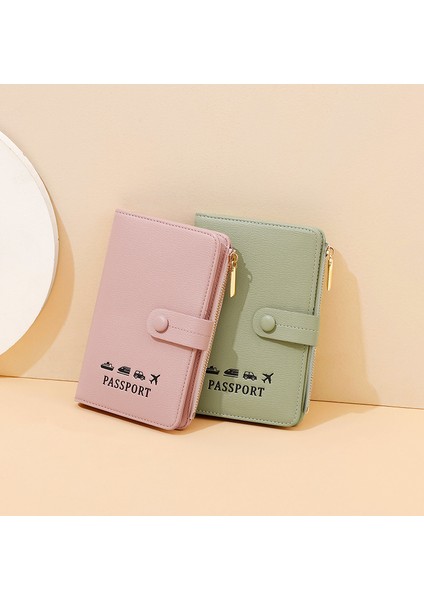 Seyahat Pasaport Çantası Belge Koruma Defteri Depolanabilir Belge Kılıfı Cüzdan Kart Tutucu (Yurt Dışından) fırsatları