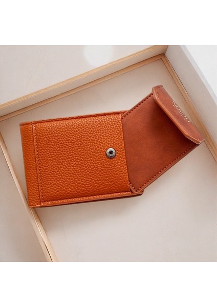 Erkek Cüzdan Kart Tutucu Moda Çok Yönlü Kısa Gümüş Cüzdan Çoklu Kart Yuvası Ince Cüzdan (Yurt Dışından) fırsatları