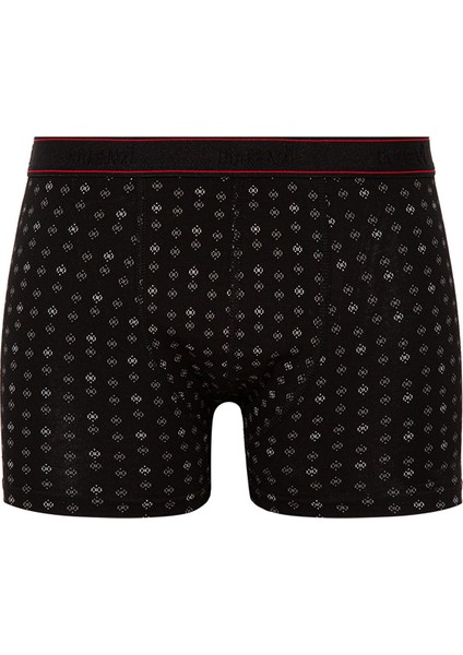 Baskılı Siyah Boxer 0911037-900