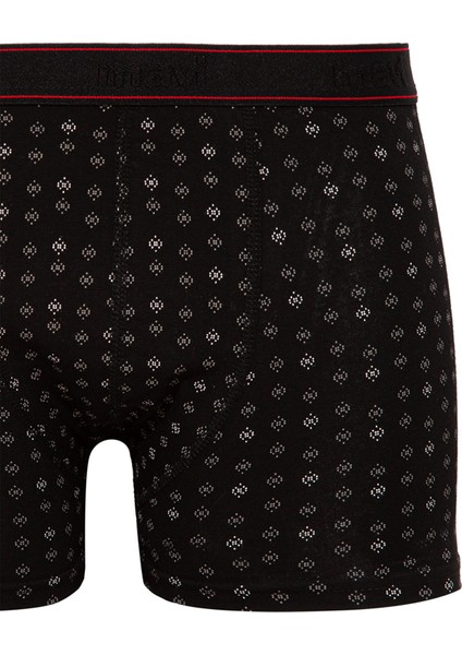 Baskılı Siyah Boxer 0911037-900