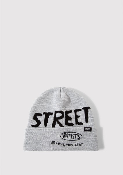 Street Baskılı Gri Bere 0911538-87501 fiyatları