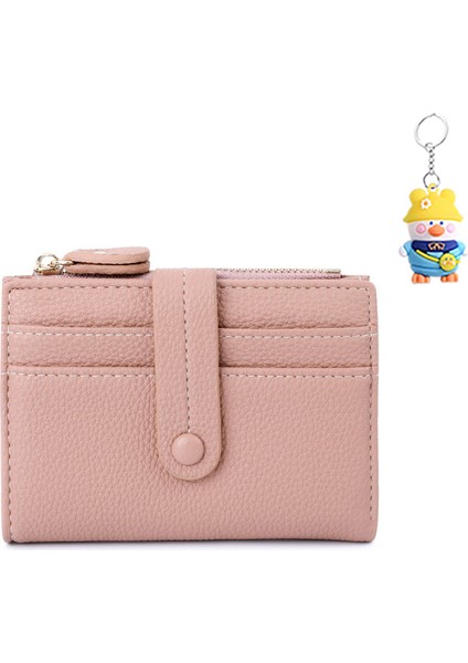 Cüzdan Çoklu Kart Yuvası Kısa Kadın El Çantası Kart Tutucu Cep Telefonu Çantası (Yurt Dışından)