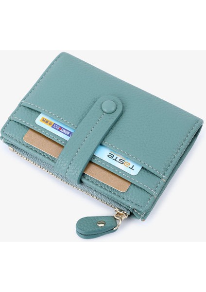 Cüzdan Çoklu Kart Yuvası Kısa Kadın El Çantası Kart Tutucu Cep Telefonu Çantası (Yurt Dışından) modelleri
