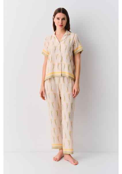 Elegant Maskülen Pijama Takımı