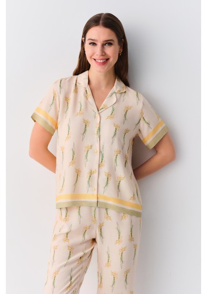 Elegant Maskülen Pijama Takımı