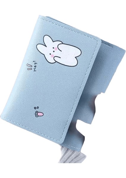 Sevimli Fiyonk Cüzdan Kadın Tatlı Pembe Renk Çiçekli Çanta Kız Için Kart Tutucu Taşınabilir Seyahat Nakit Para Fotoğraf Kartı Çanta (Yurt Dışından)