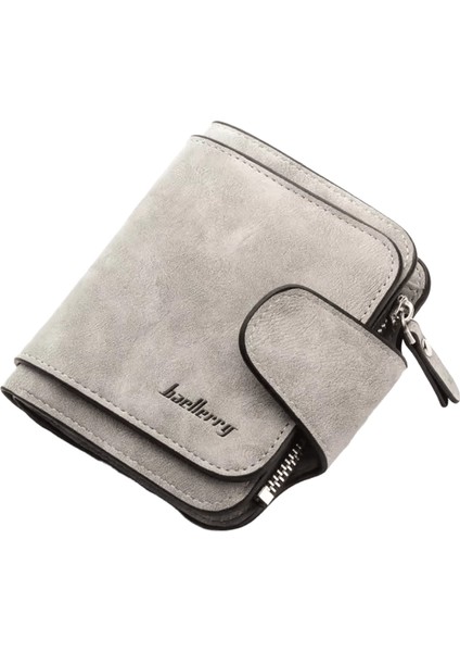 Baellerry Marka Cüzdan Kadın 2023 Yeni Kadın Kısa Cüzdan Kore Tokalı Kumlu Deri Madeni Para Cüzdanı Mini Kadın Çantaları Carteras (Yurt Dışından)