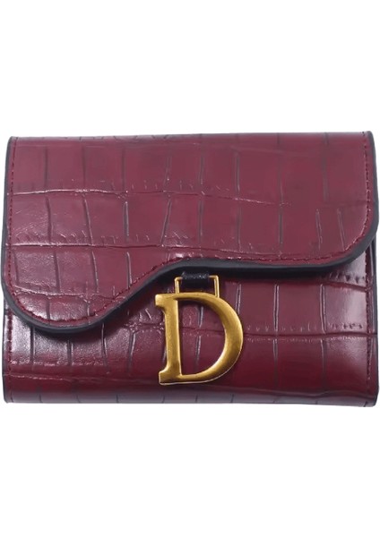 Kadınlar Kısa Cüzdan Küçük Moda Lüks Marka Deri Çanta Bayanlar Kart Çanta Kadınlar Için Debriyaj Kadın Çanta Para Klip Cüzdan (Yurt Dışından)