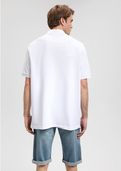 Beyaz Polo Tişört 0611859-620 fırsatları