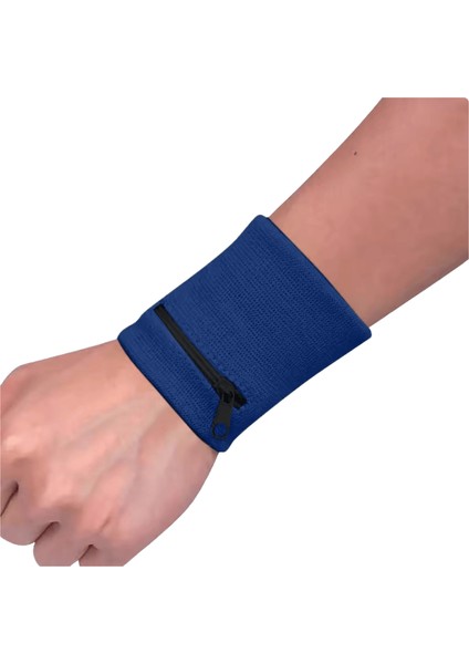 Güvenli Saklama Bilek Desteği Fermuarlı 1 Adet Bilek Çantası Koşu Seyahat Bisikleti Koşu Için Güvenli Spor Çantası Spor Salonu Bisikleti Cüzdan (Yurt Dışından)