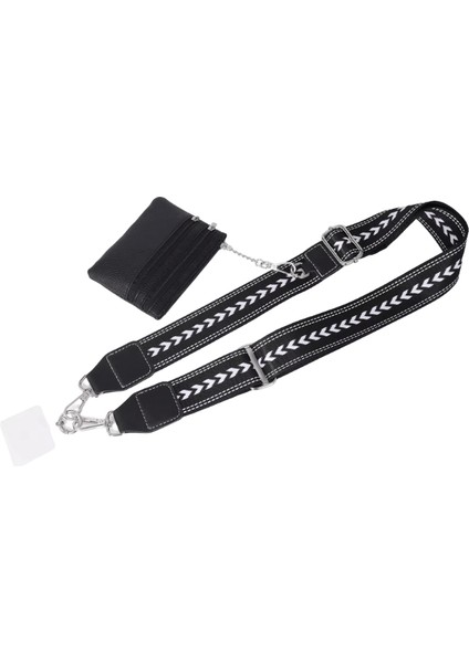 Kadınlar Için Fermuarlı Kese ile Yeni Telefon Askısı, Cüzdanlı Ayarlanabilir Cep Telefonu Ipi Crossbody, Telefon Için Klip ve Gitme Kayışı Renk: 8 / Malzeme: Polyester / Naylon (Yurt Dışından)