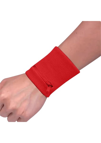 Güvenli Saklama Bilek Desteği Fermuarlı 1 Adet Bilek Çantası Koşu Seyahat Bisikleti Koşu Için Güvenli Spor Çantası Spor Salonu Bisikleti Cüzdan (Yurt Dışından)