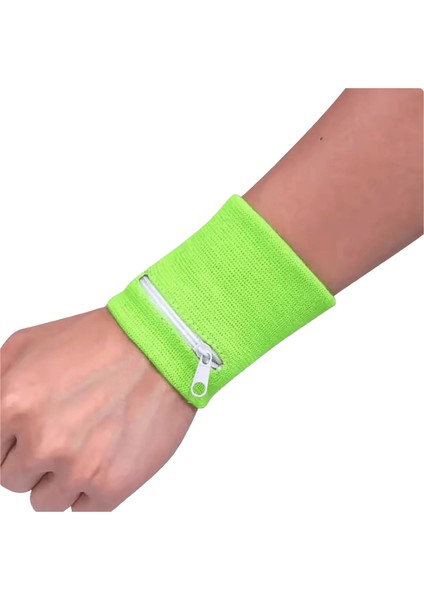 Güvenli Saklama Bilek Desteği Fermuarlı 1 Adet Bilek Çantası Koşu Seyahat Bisikleti Koşu Için Güvenli Spor Çantası Spor Salonu Bisikleti Cüzdan (Yurt Dışından)