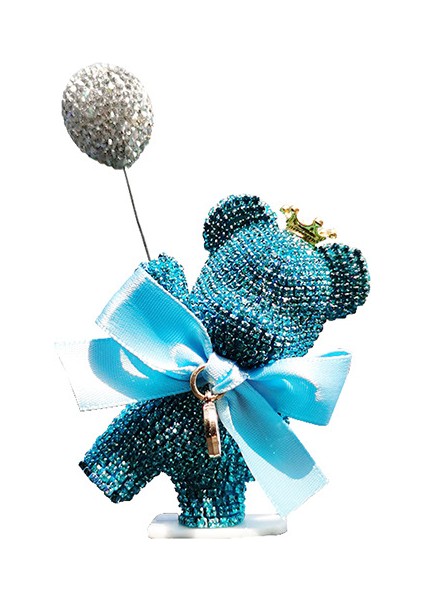 Karikatür Yaratıcı Kişilik Ayı Almak Balon Araba Süsleme Kek Dekorasyon Araba Hediye Süsler Göndermek (Yurt Dışından)