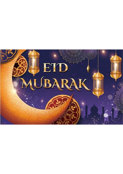 Mubarak Dekorasyon Eid Mü Banner Backyard Iç Dış (Yurt Dışından) modelleri