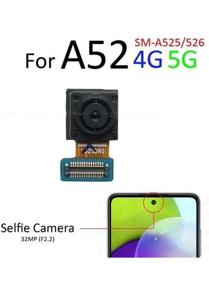 Samsung Galaxy A52 Ön Kamera (Orjinal)