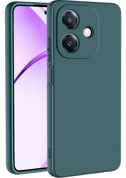 Oppo A3 4g Kılıf Kadife Dolgulu Şık Candy Lansman Silikon Kapak