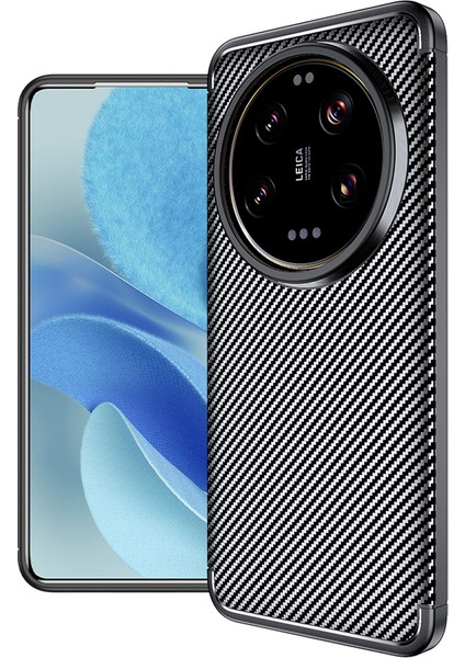 Xiaomi Mi 15 Ultra Kılıf Karbon Desenli Şık Negro Premium Silikon Kapak