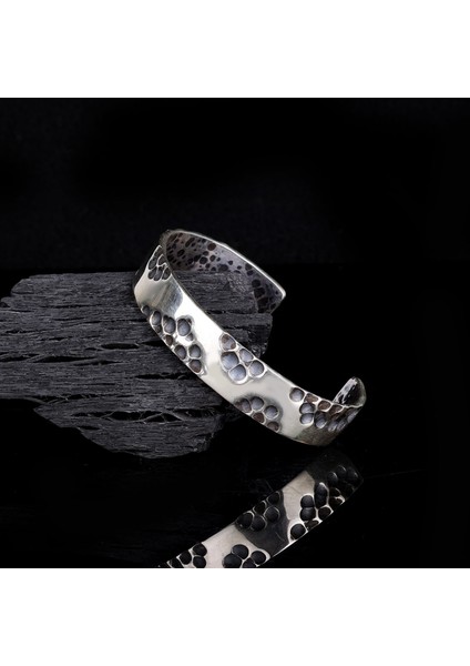 925 AyarGümüş Erkek Kelepçe Bileklik Modeli