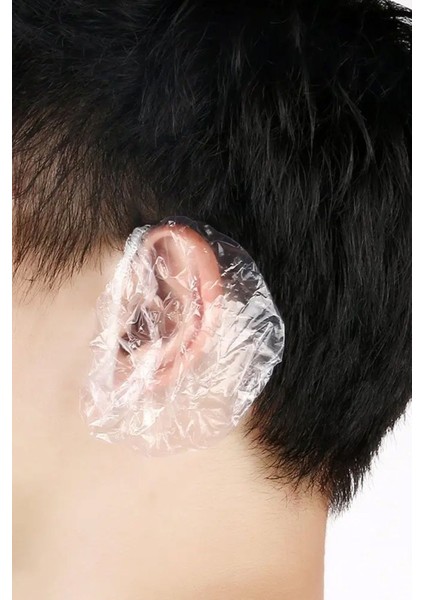 50 Adet Su Geçirmez Kulak Örtüsü Su Geçirmez Kulak Duş Için Kulak Koruma Pedleri