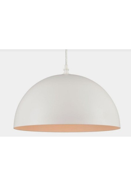Mylights 40 cm beyaz metal sarkıt mutfak ve genç odası yatak odası oturma odası