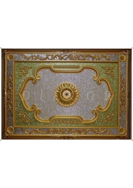 Dekoratif Polimer 40 cm Saray Tavan Avize Göbeği modelleri