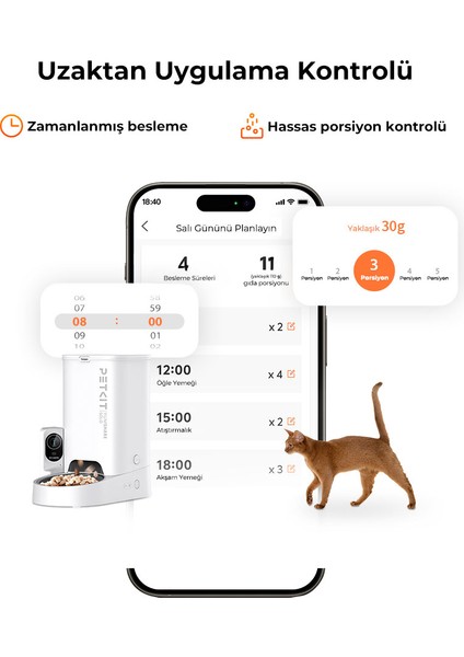 Yumshare Solo Kameralı Akıllı Mama Kabı fırsatları