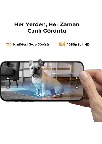 Yumshare Solo Kameralı Akıllı Mama Kabı
