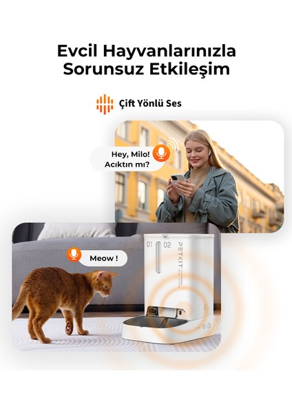 Yumshare Kameralı Çift Hazneli Akıllı Mama Kabı (Resmi Distribütör Garantili) fırsatları