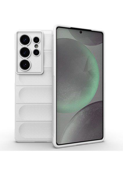Samsung Galaxy S25 Ultra Düşme Önleyici Yumuşak Tpu Telefon Arka Kapak (Yurt Dışından)