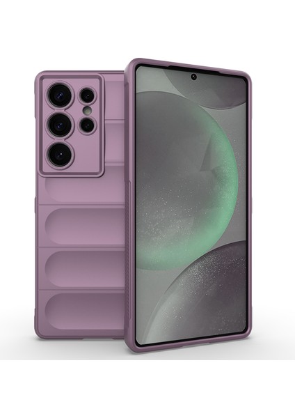 Samsung Galaxy S25 Ultra Düşme Önleyici Yumuşak Tpu Telefon Arka Kapak (Yurt Dışından)