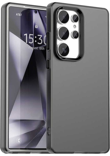 Samsung Galaxy S25 Ultra Pc+Tpu+Pet Mat Düşmeyi Önleyici Telefon Arka Kapağı (Yurt Dışından)