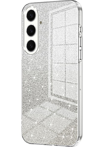 Samsung Galaxy S25 Plus Elektro Kaplama Degrade Parıltılı Tpu Telefon Kapağı (Yurt Dışından)