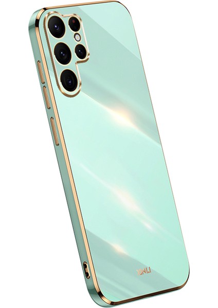 Samsung Galaxy S25 Ultra Tpu Telefon Kılıfı, Elektro Kaplama Çerçeveli (Yurt Dışından)