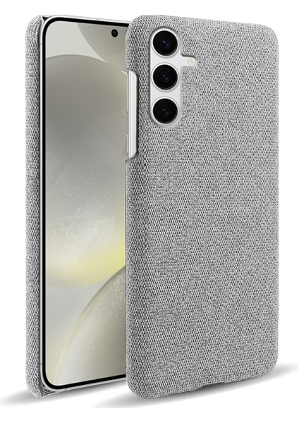Samsung Galaxy S25 Plus Kumaş Dokusu Çizilmez Koruyucu Pc Telefon Kapağı (Yurt Dışından)