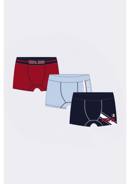 Erkek Çocuk Mavi Boxer