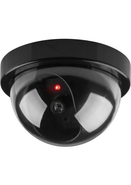 LED Işıklı Dome Sahte Fake Güvenlik Kamerası Caydırıcı