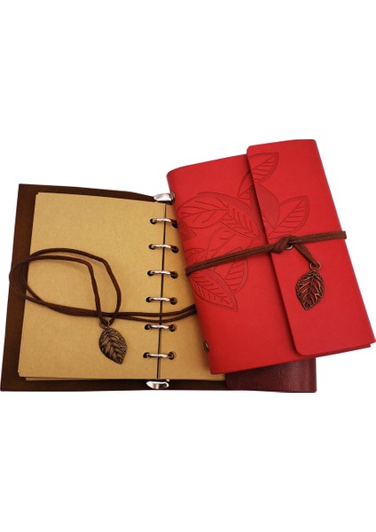 Küçük Boy Retro Deri Defter