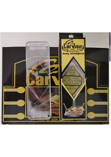 Araç Içi Aksesuar -Hgs Etiketi& Kabı (40 Adet) fırsatları