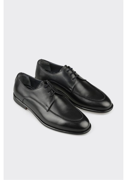 Siyah Deri Erkek Klasik Ayakkabı fiyatları