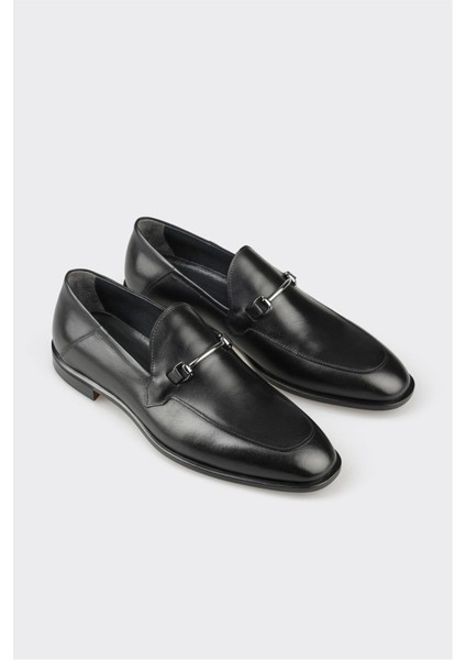 Siyah Deri Erkek Klasik Ayakkabı fiyatları